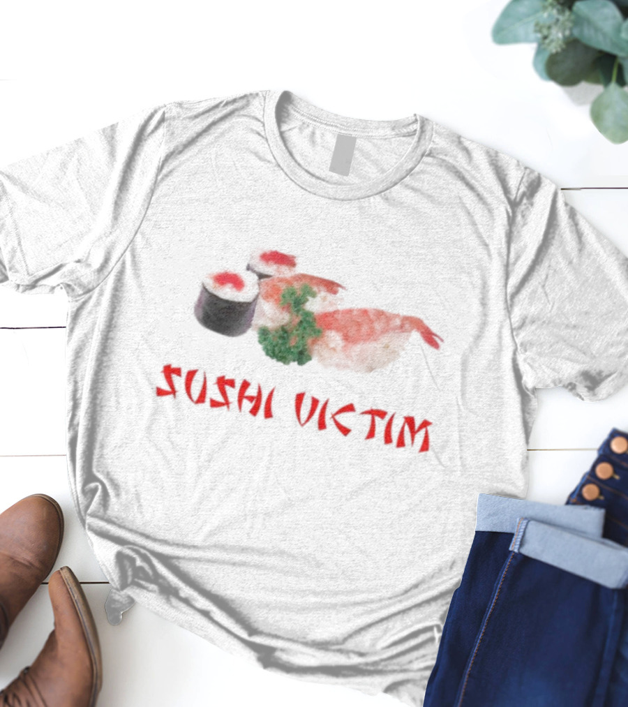 Acervo Kali Uchis Sushi Victim Nigiri And Rolls With Wasabi T-Shirt