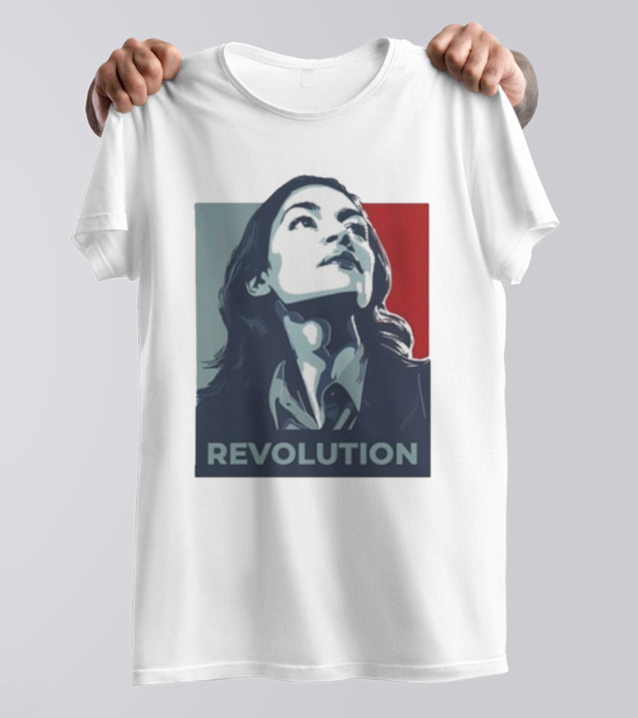 Alexandria Ocasio-Cortez AOC Revolution Inspiration T-Shirt