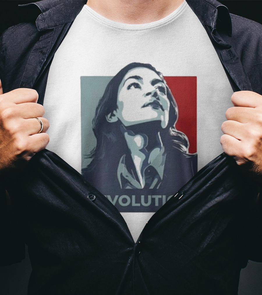 Alexandria Ocasio-Cortez AOC Revolution Inspiration T-Shirt