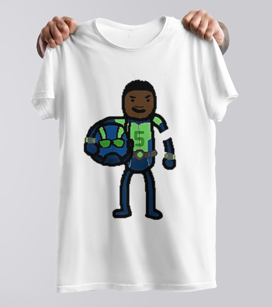 "Anthony Edwards No.5 Cartoon Ant-Man Style Minnesota Timberwolves" T-Shirt