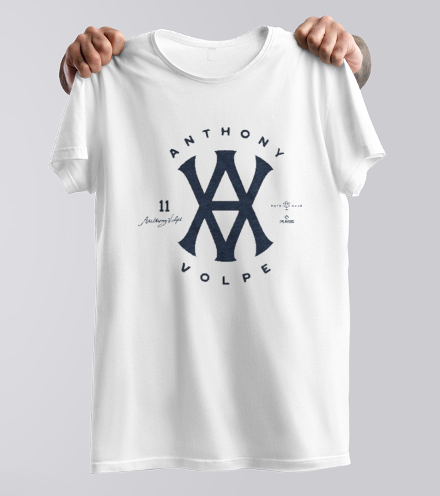 Anthony Volpe AV 11 Signature Icon Symbol Collection T-Shirt
