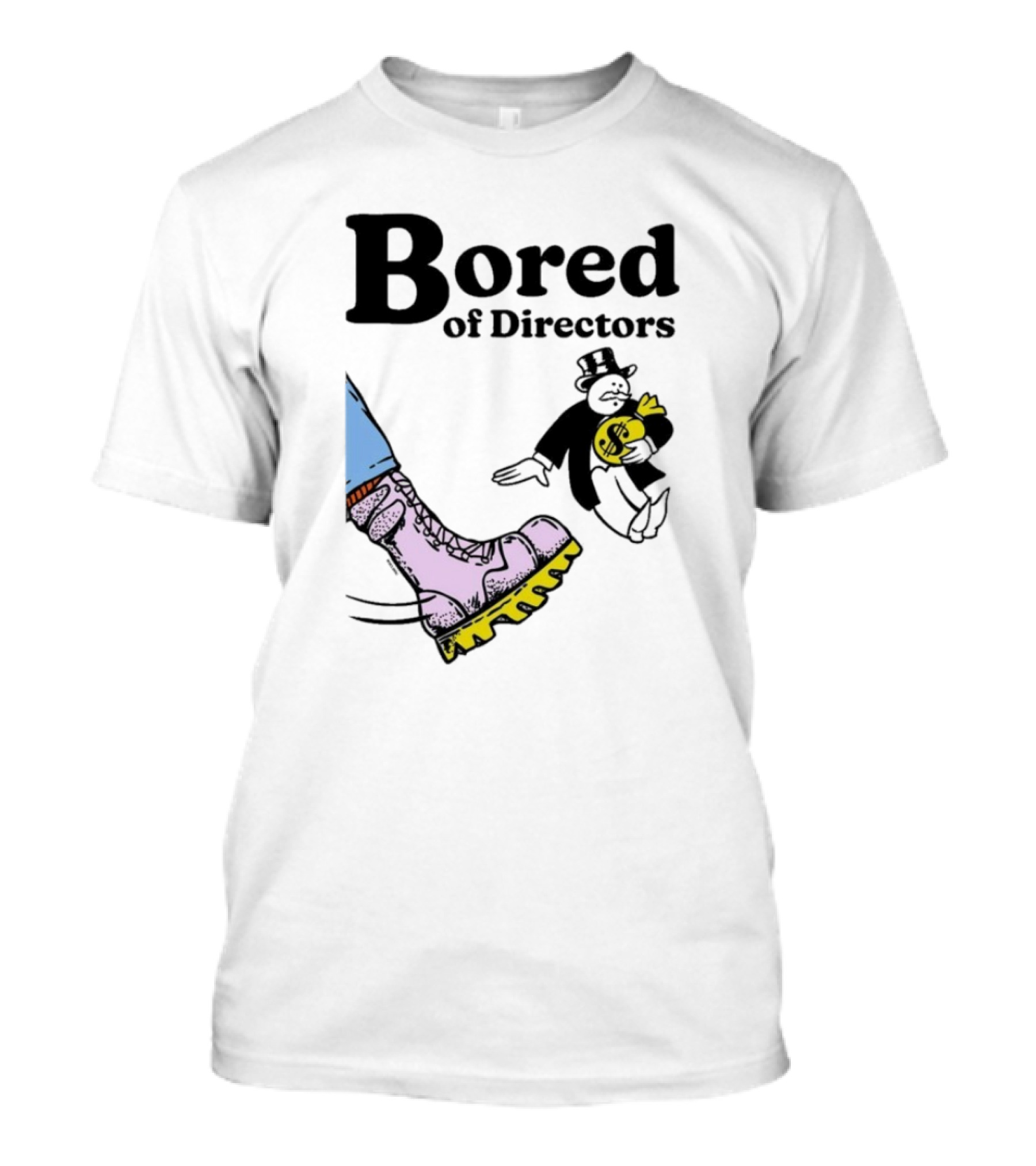 Bored Of Directors Stomp Boot Money Bag T-Shirt