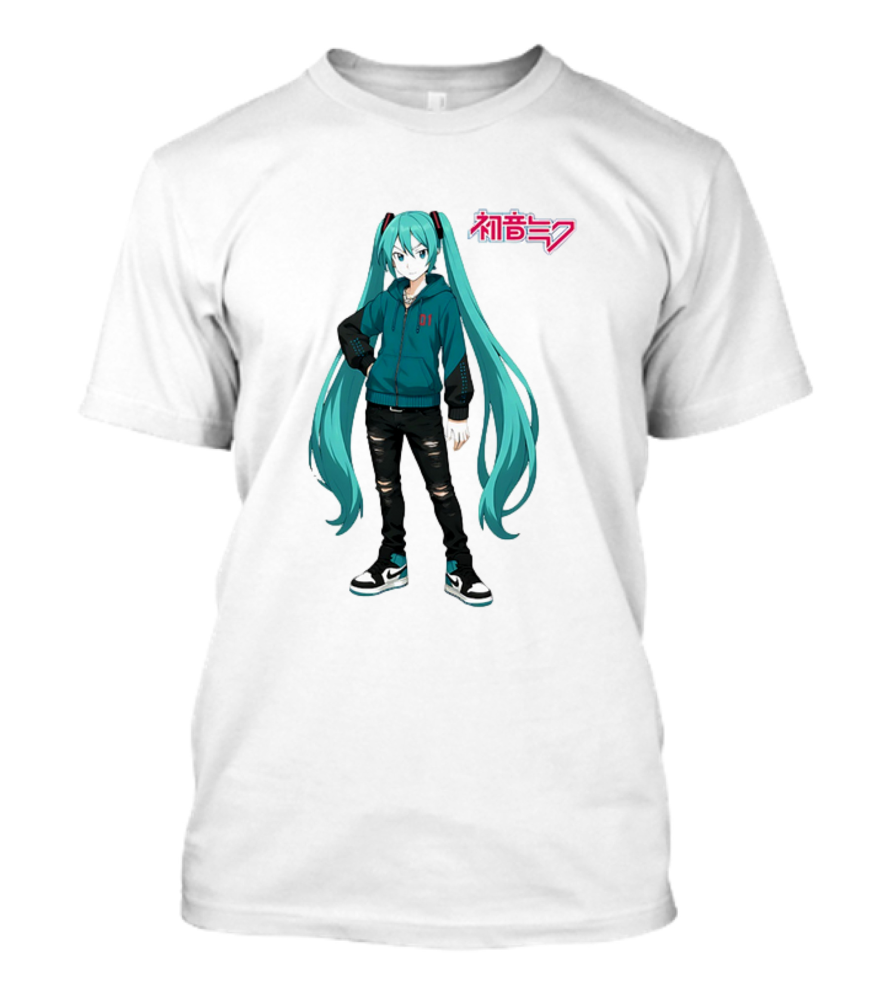 初音ミク Atlanta Miku Character T-Shirt