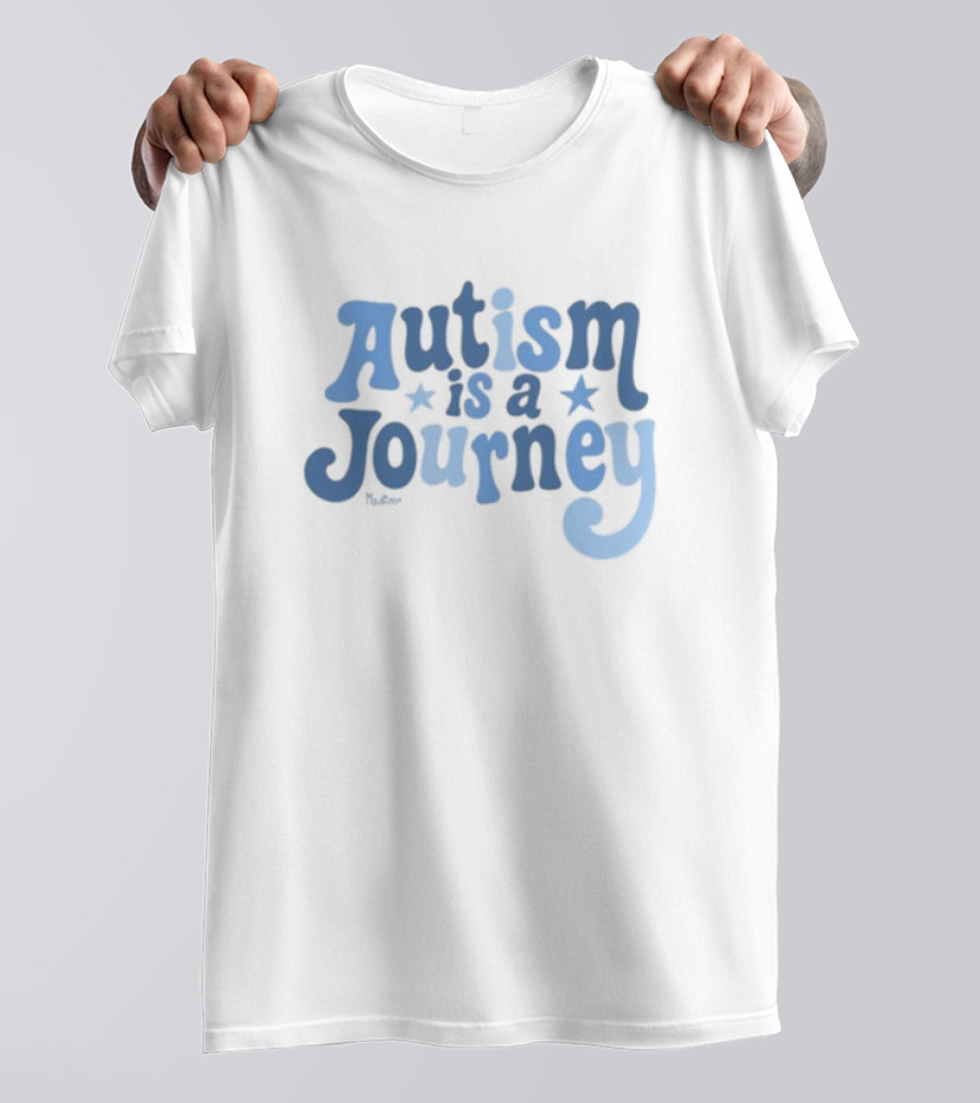 Autism Is A Journey Madison Marilla With Stars T-Shirt