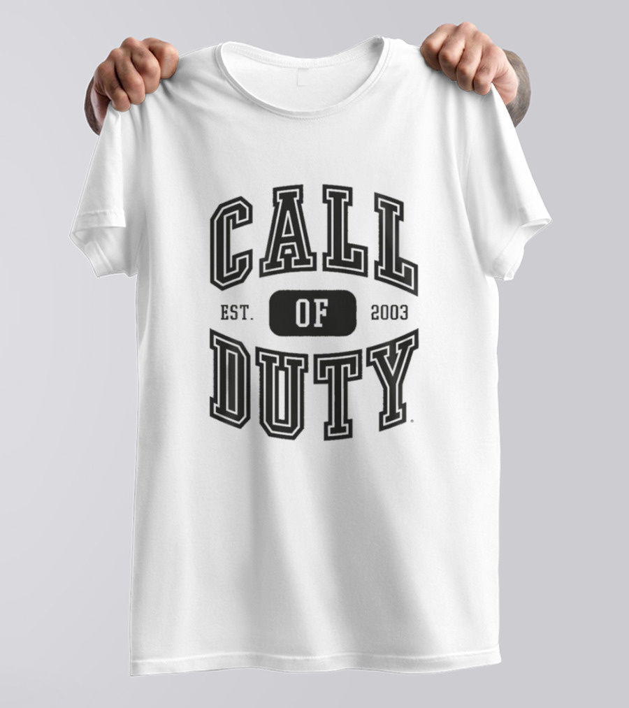 Call Of Duty Alumnus Est 2003 Gaming Apparel T-Shirt