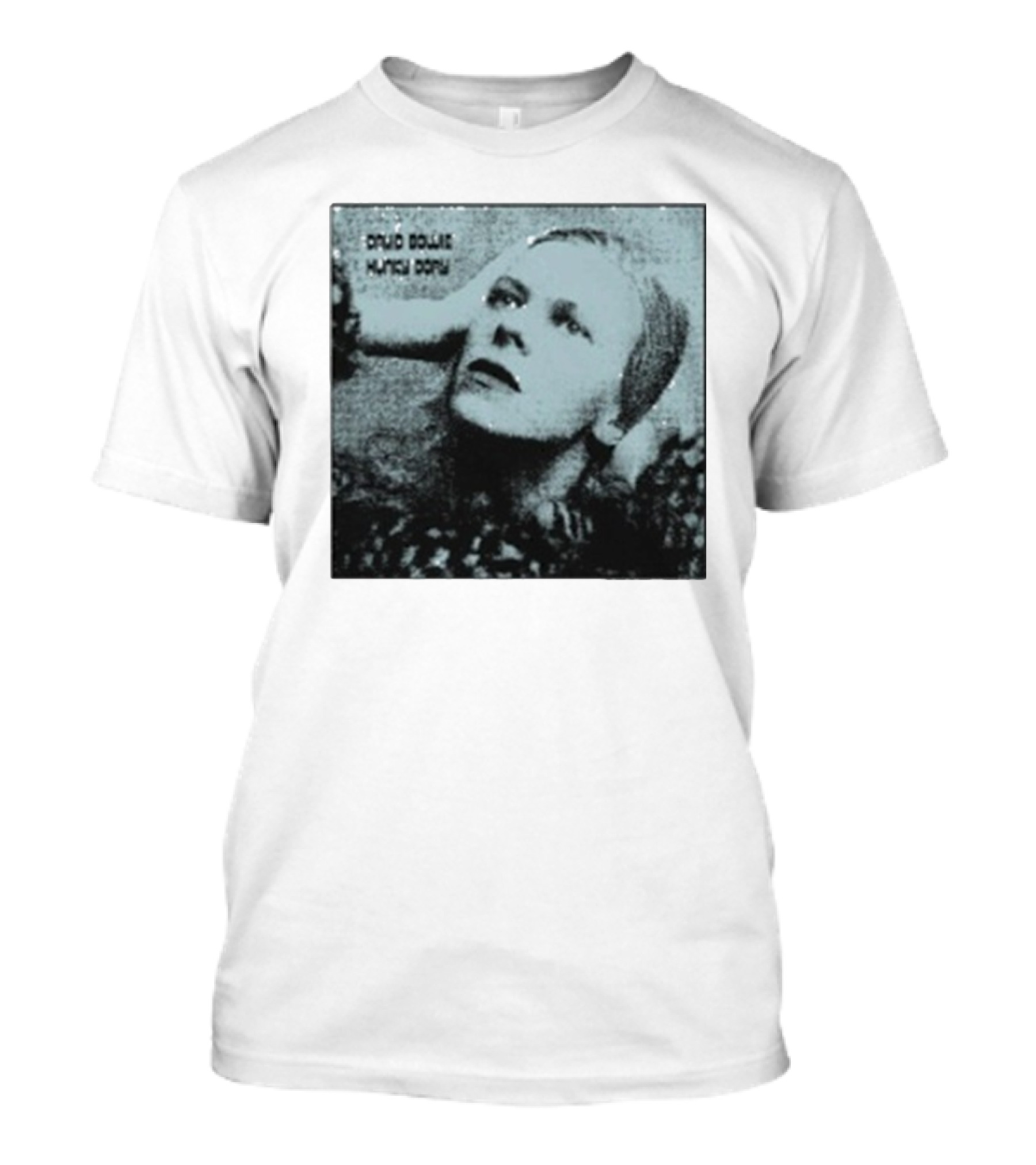 David Bowie Hunky Dory Album Cover Iconic 1971 Retro Style T-Shirt