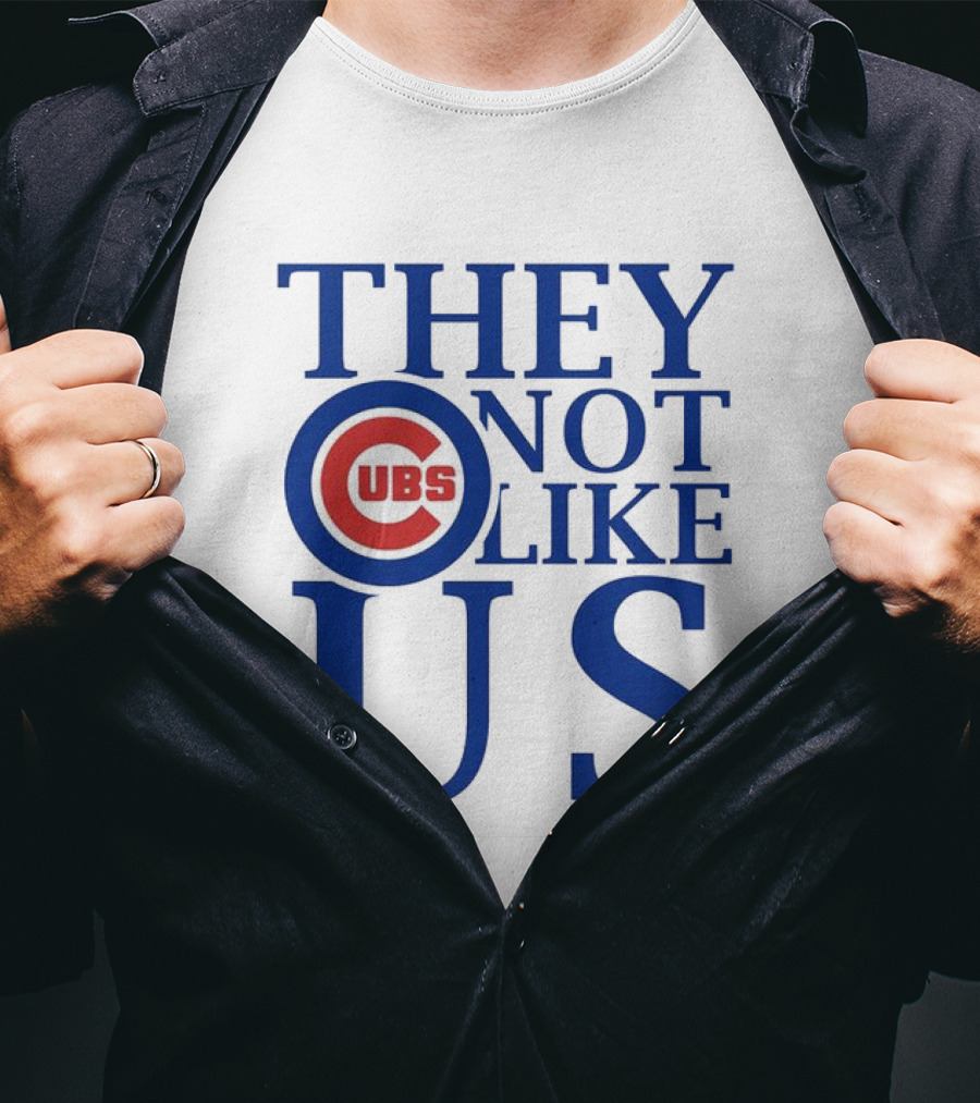 Chicago Cubs They Not Like Us T-Shirt