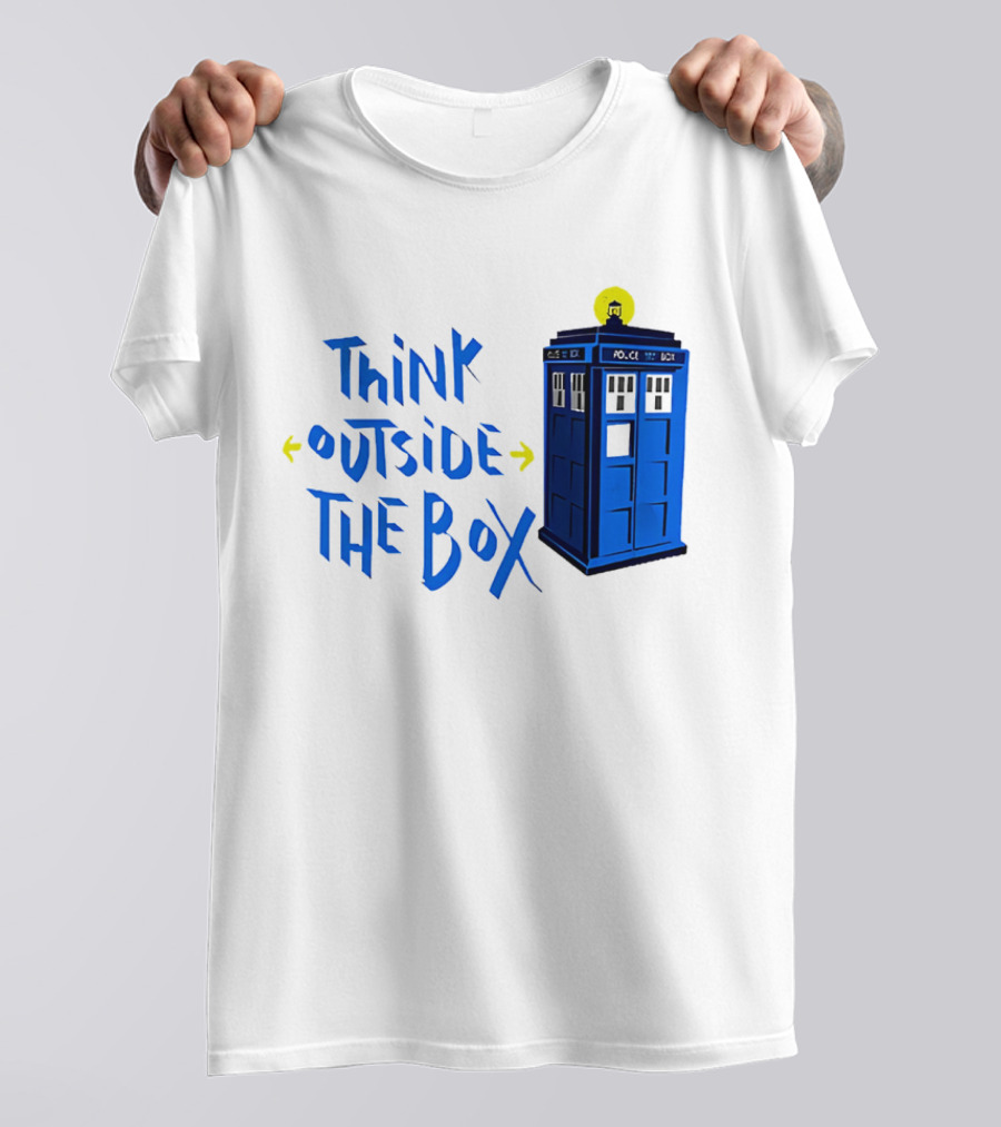 Think Outside The Box Doctor Who Tardis T-Shirt