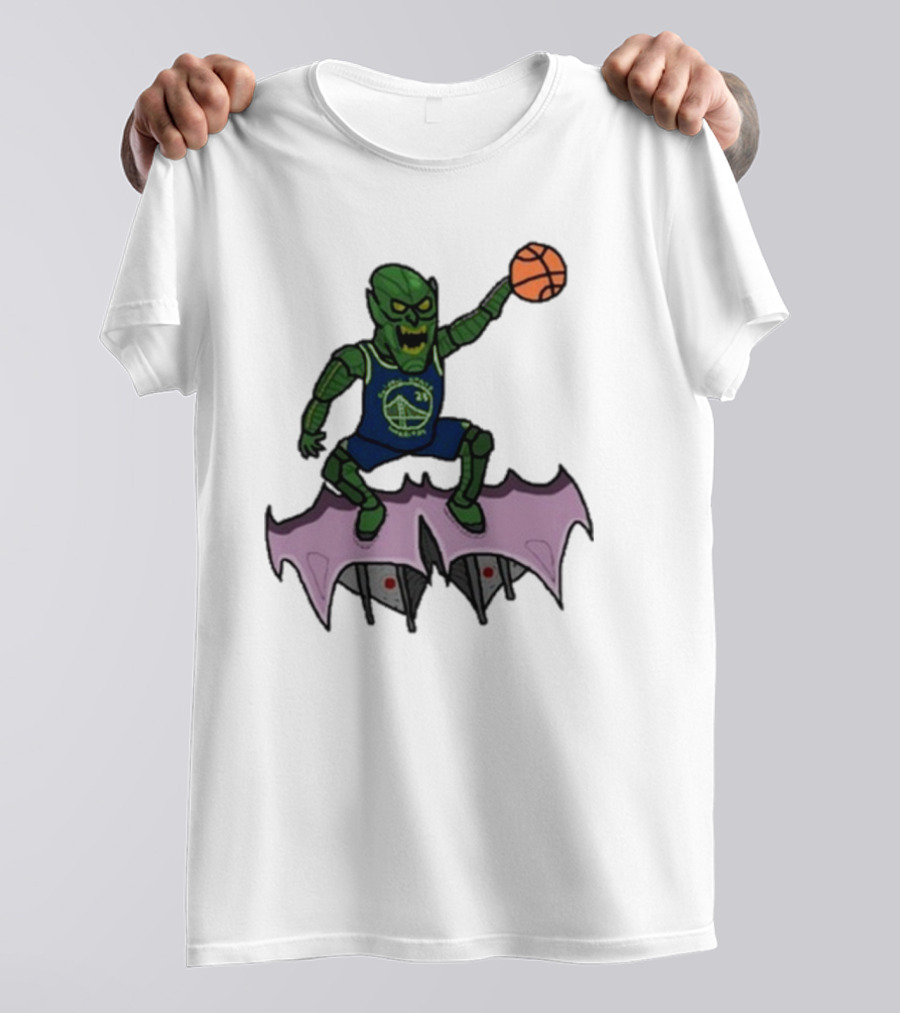 Golden State Warriors Draymond Green Goblin Basketball Crossover T-Shirt
