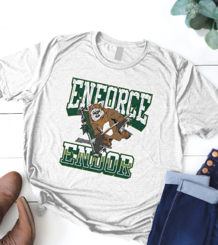 Enforce Endor Hockey Ewok Warrior T-Shirt
