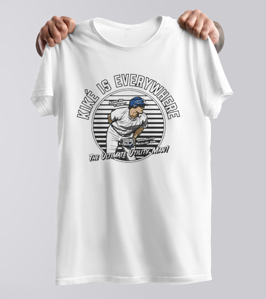 Enrique Hernández Los Angeles Dodgers Kiké Is Everywhere The Ultimate Utility Man T-Shirt