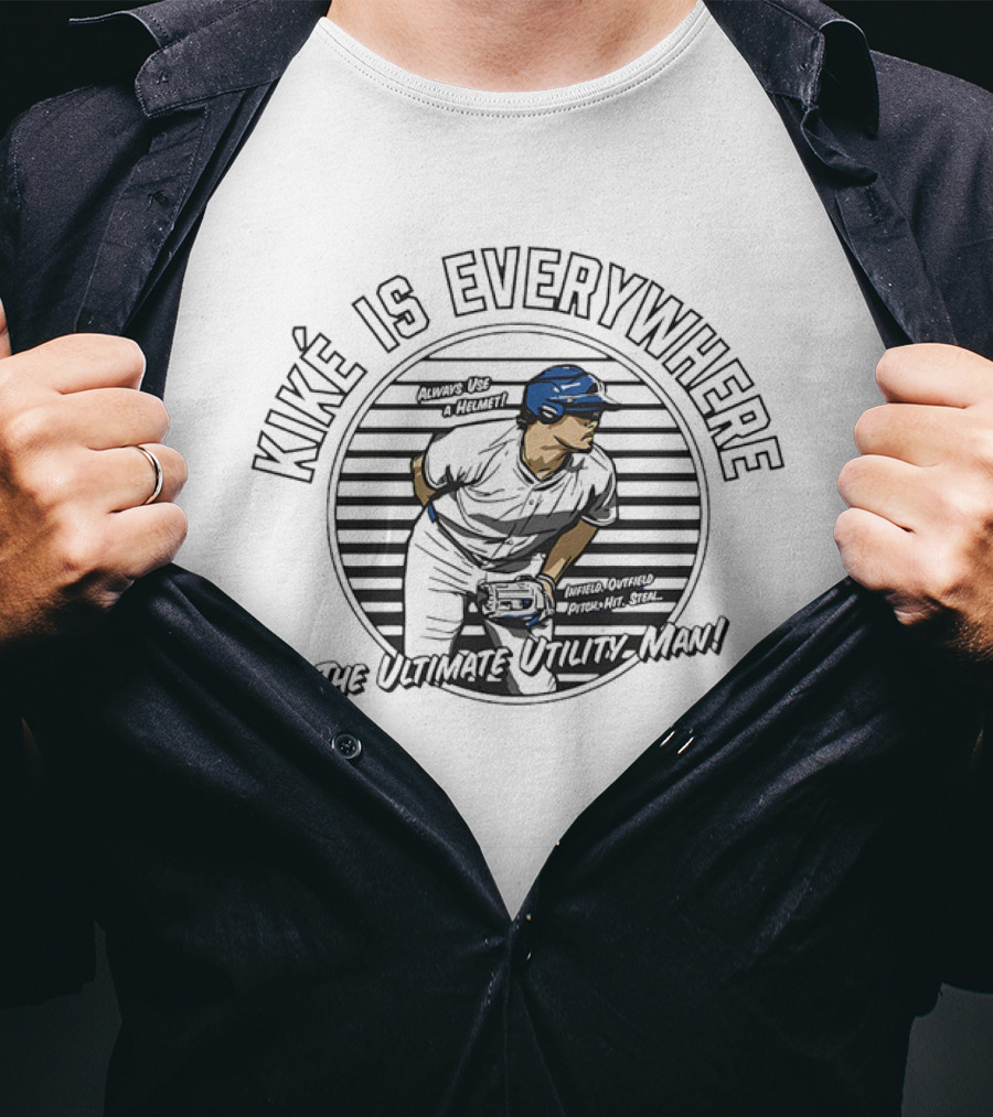 Enrique Hernández Los Angeles Dodgers Kiké Is Everywhere The Ultimate Utility Man T-Shirt
