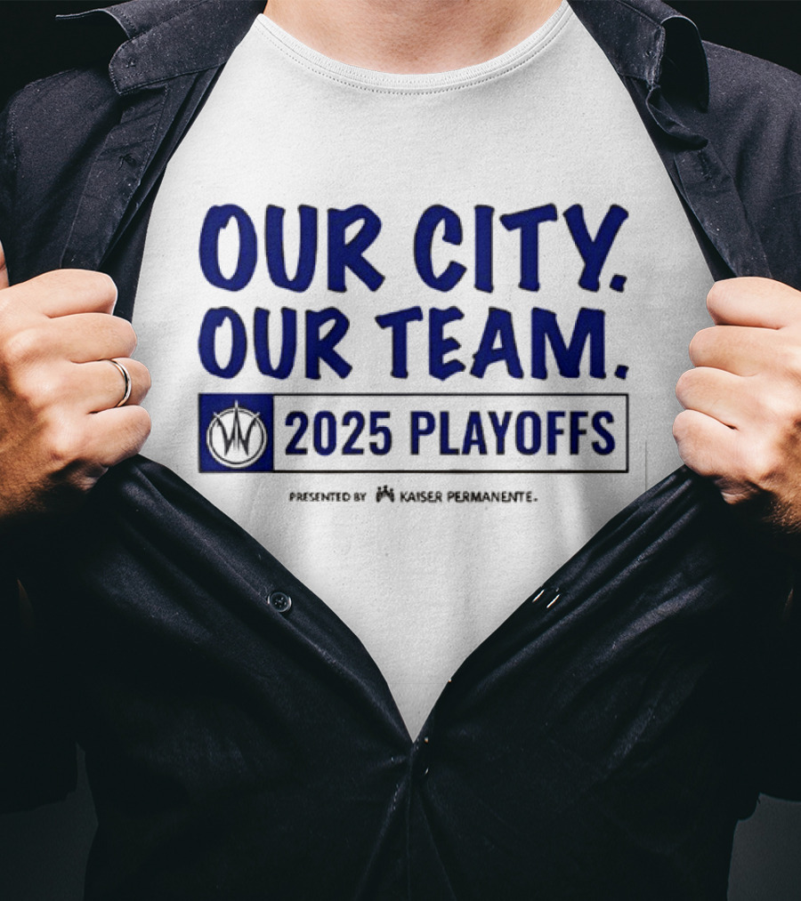 Our City Our Team Golden State Warriors 2025 Playoffs T-Shirt
