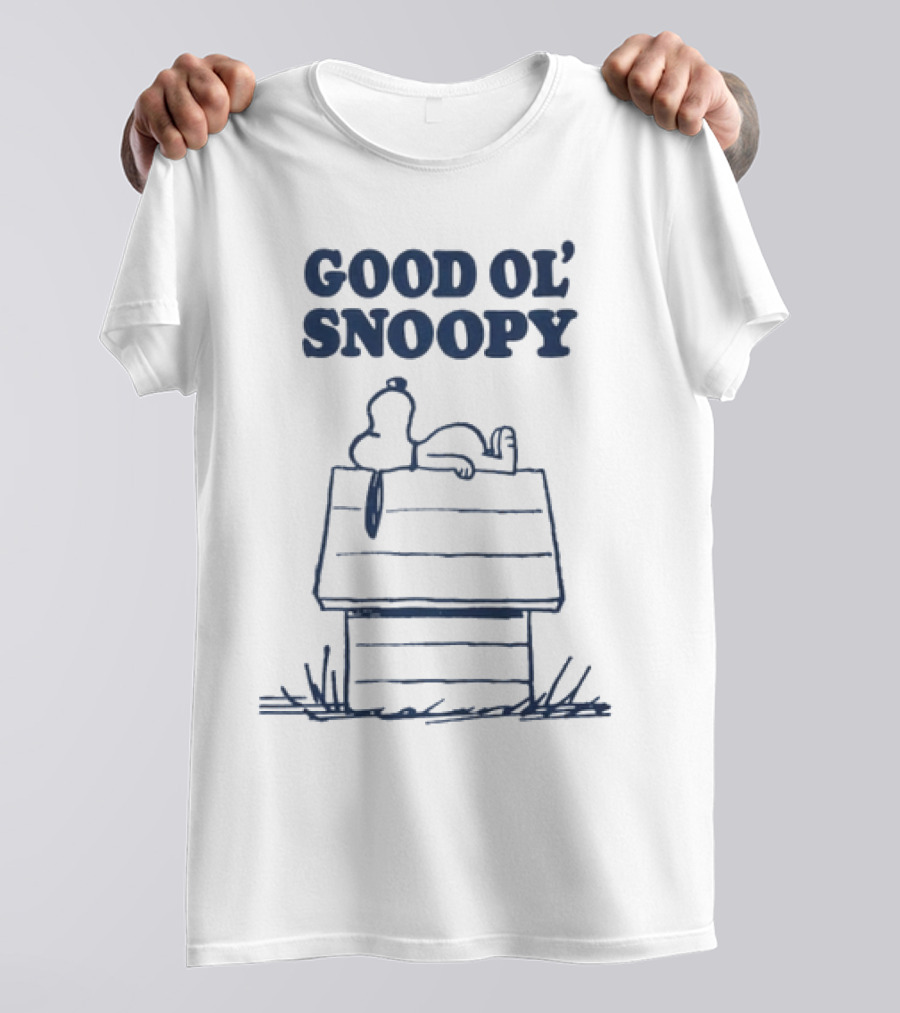 Good Ol’ Snoopy Lying On Doghouse T-Shirt