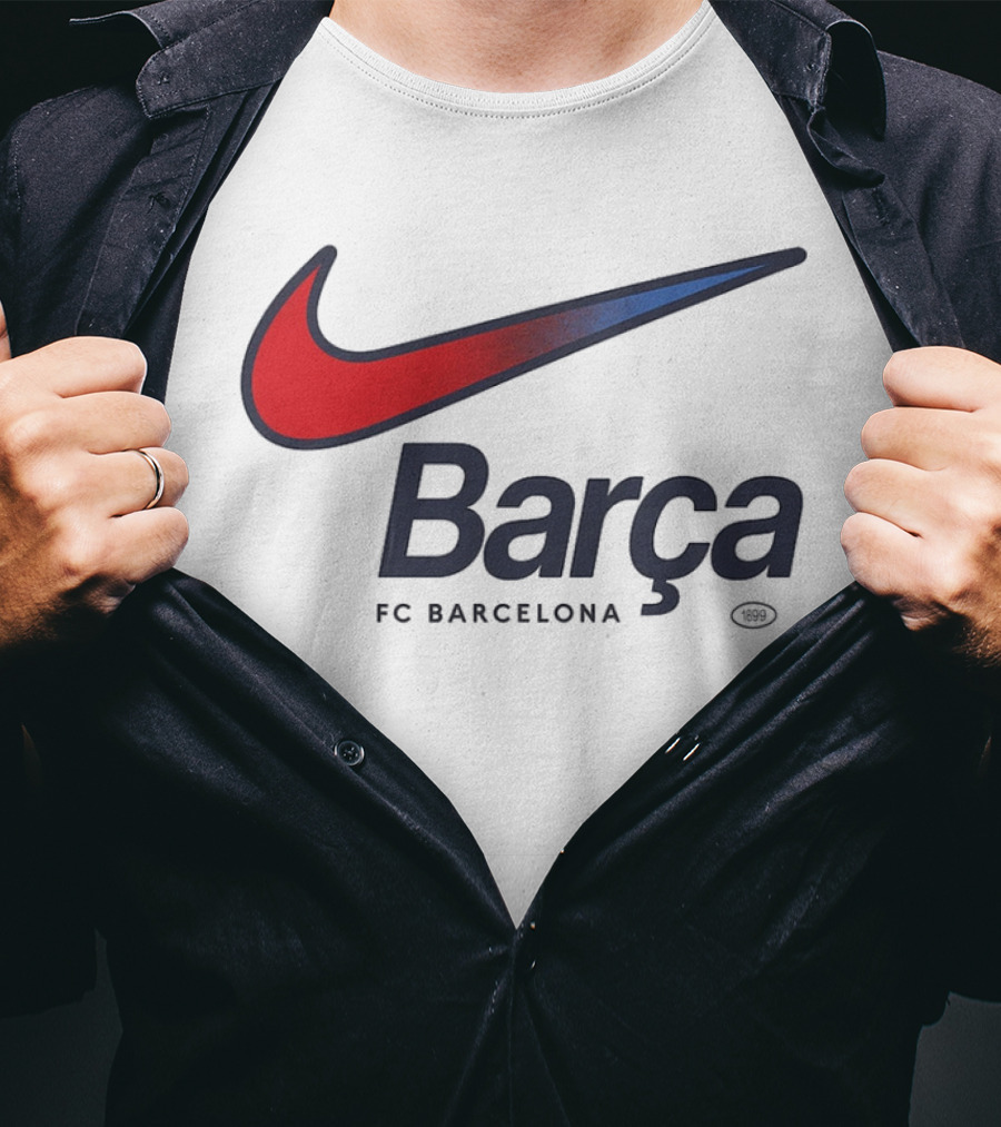 Nike Swoosh Barça FC Barcelona 1899 T-Shirt