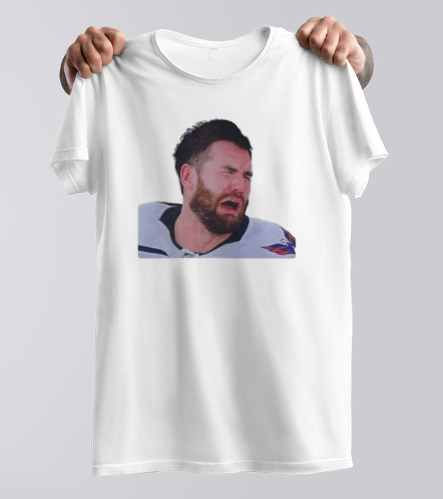 Tom Wilson Crying Washington Capitals NHL Player Reaction T-Shirt
