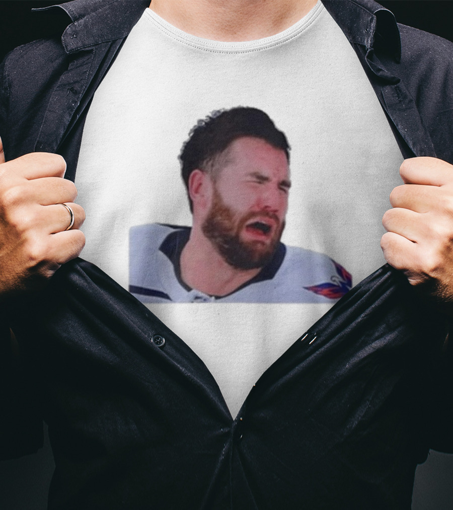 Tom Wilson Crying Washington Capitals NHL Player Reaction T-Shirt