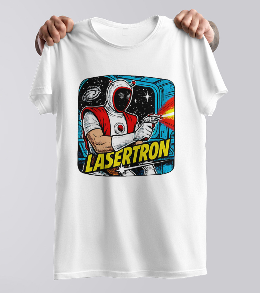 Héctor Guerrero Professional Wrestler Lasertron Space Adventure T-Shirt