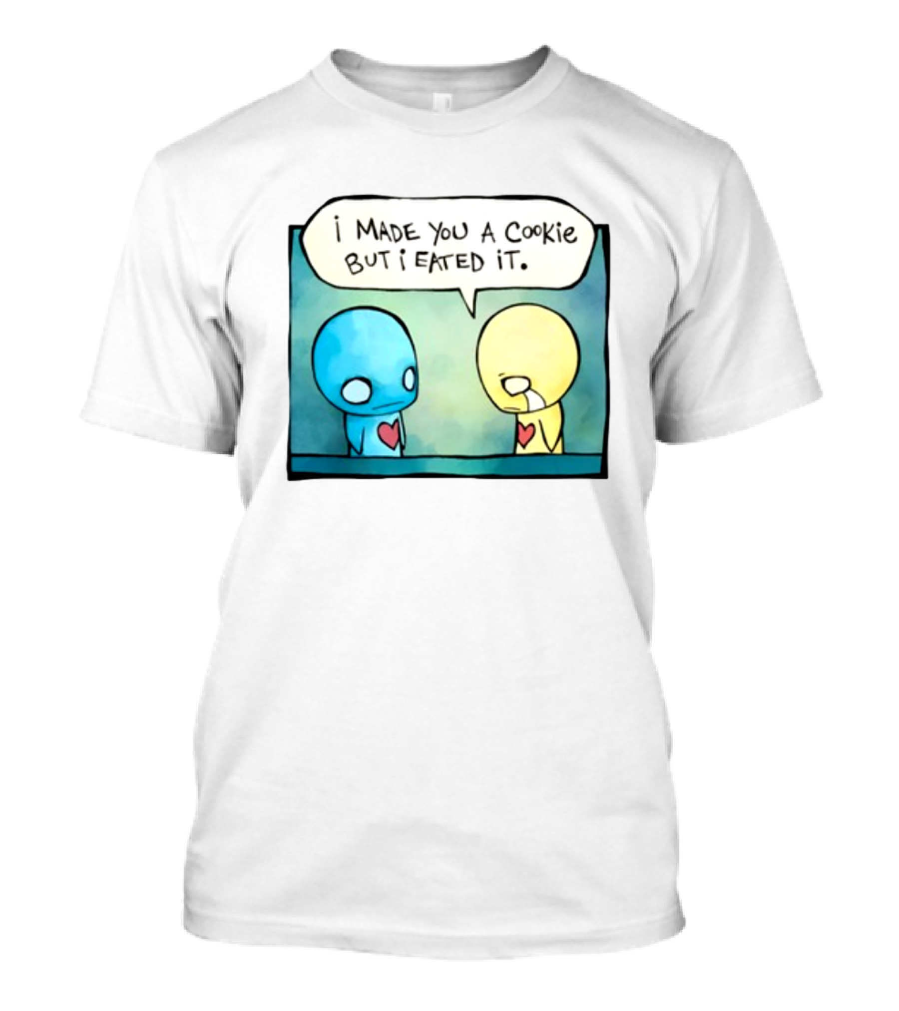 Hot Topic Pon And Zi Comic I Made You A Cookie But I Eated It T-Shirt