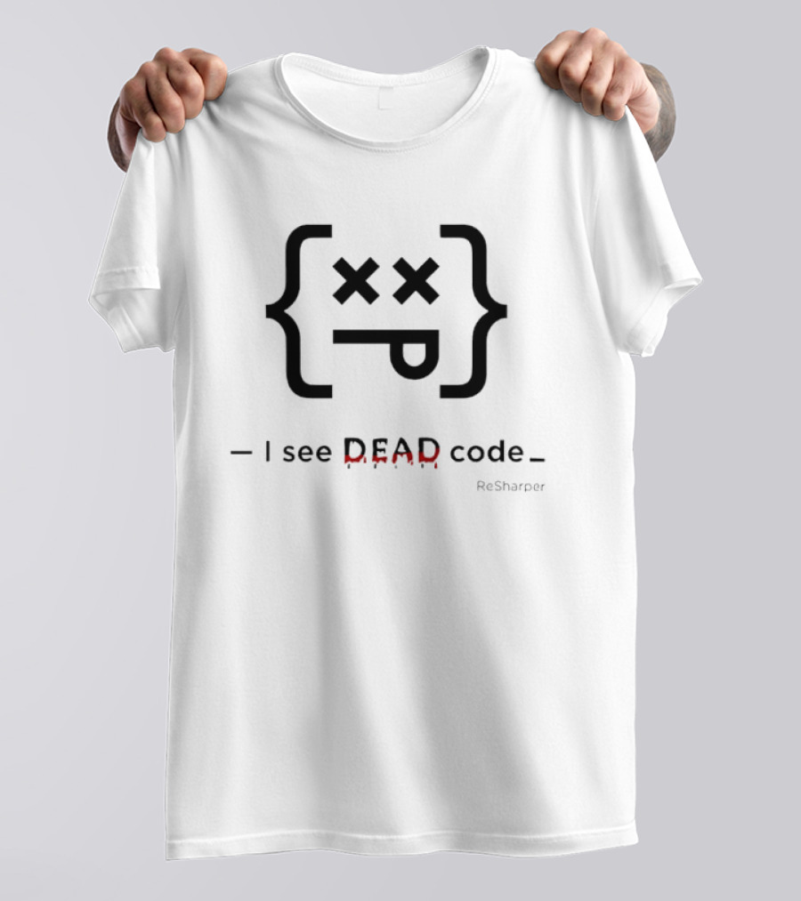 I See Dead Code Sense Programming Humor With Ghost Icon T-Shirt