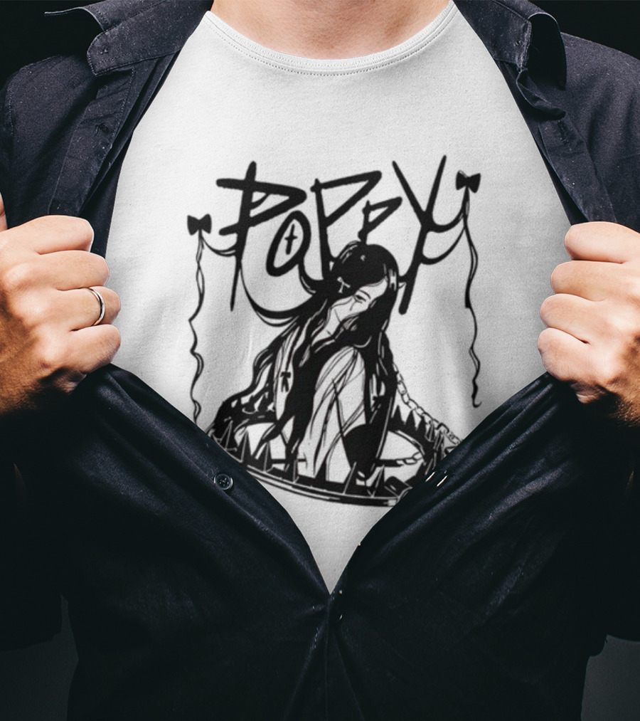 Poppy Bear Trap Dark Graphic T-Shirt