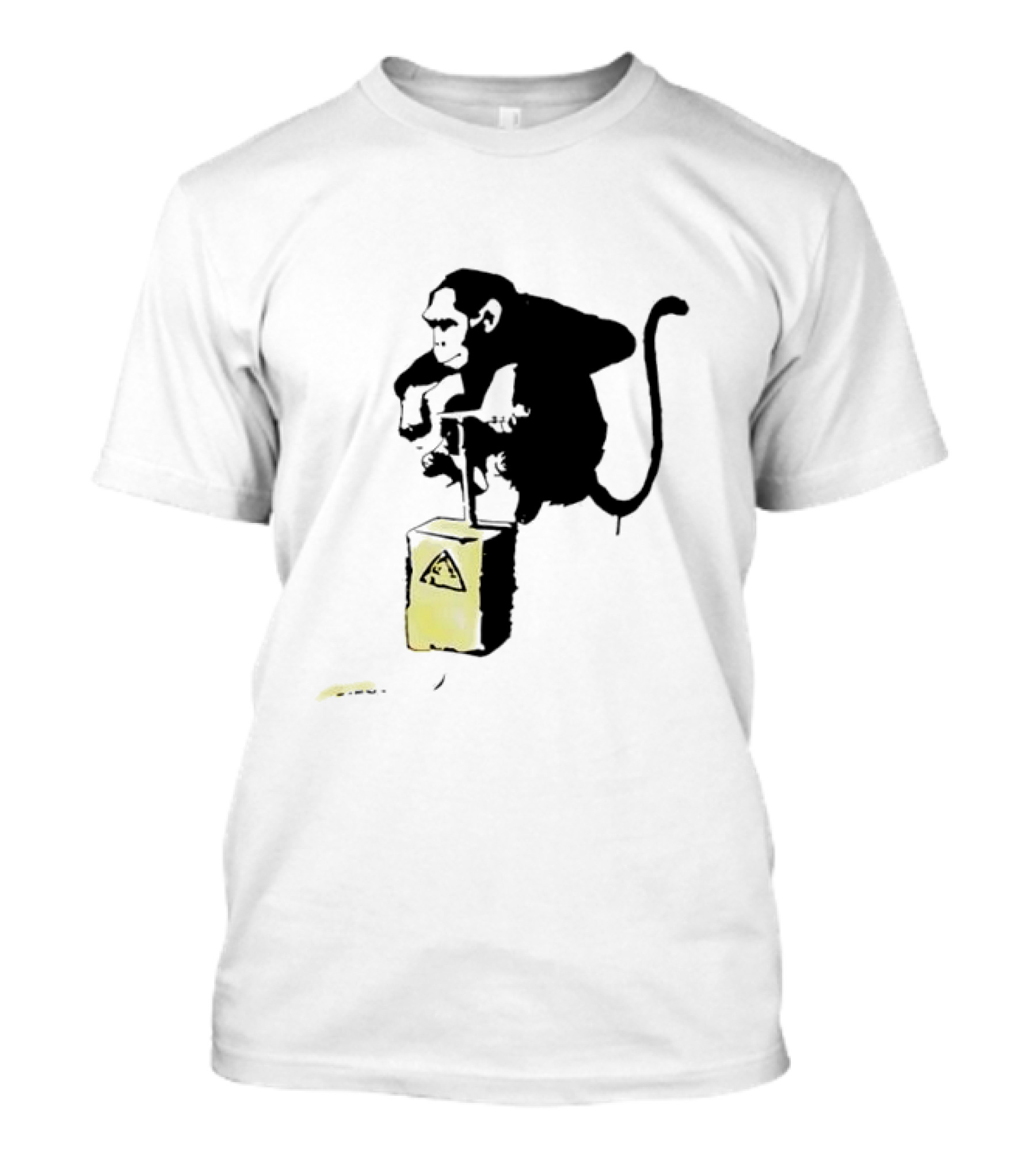 Lex Luthor Bricks Bomb Banana Banksy Influenced T-Shirt