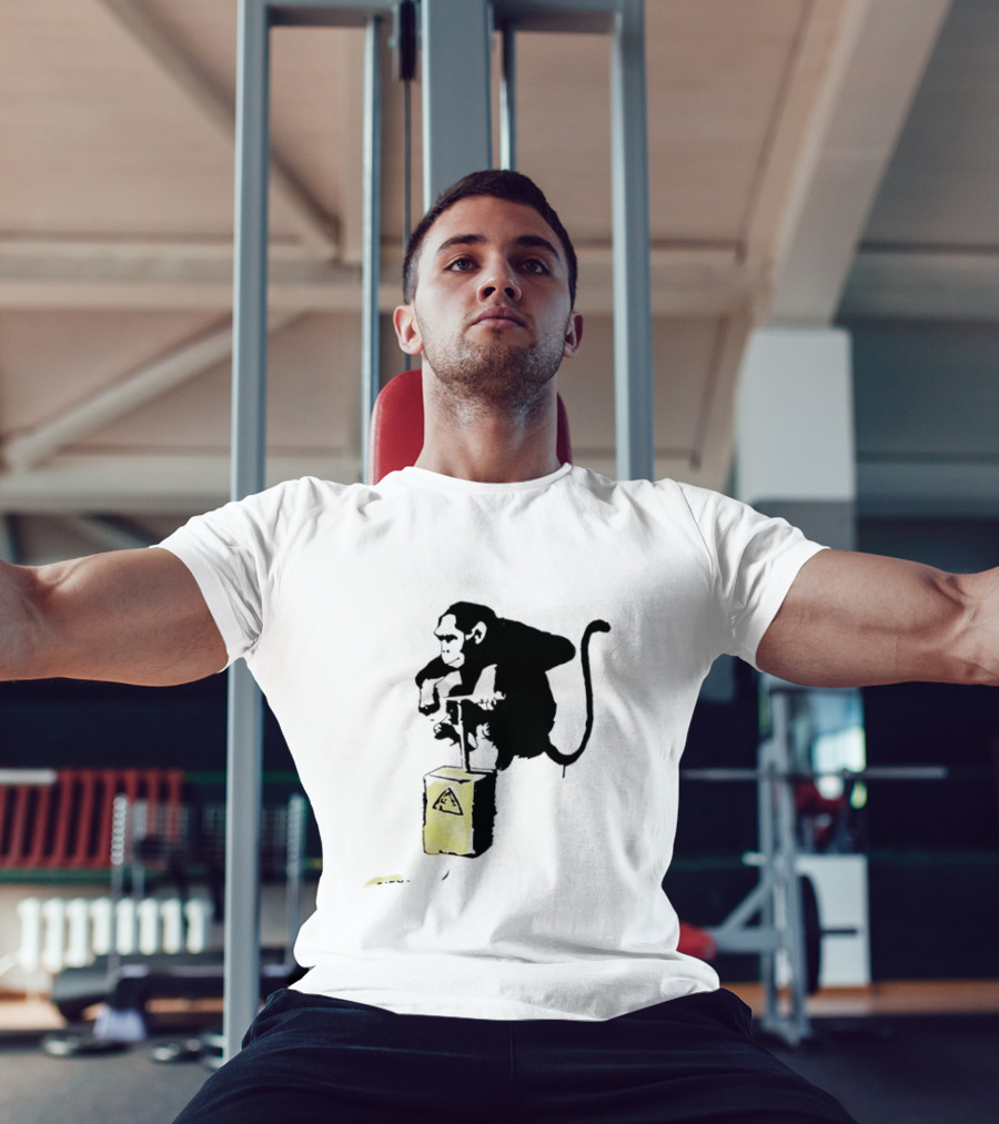 Lex Luthor Bricks Bomb Banana Banksy Influenced T-Shirt