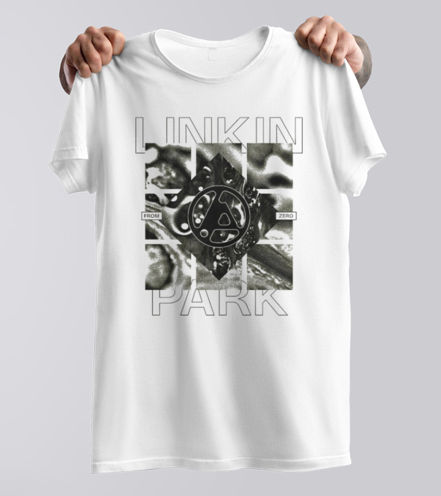 Linkin Park From Zero Strobe Sunburst Logo T-Shirt