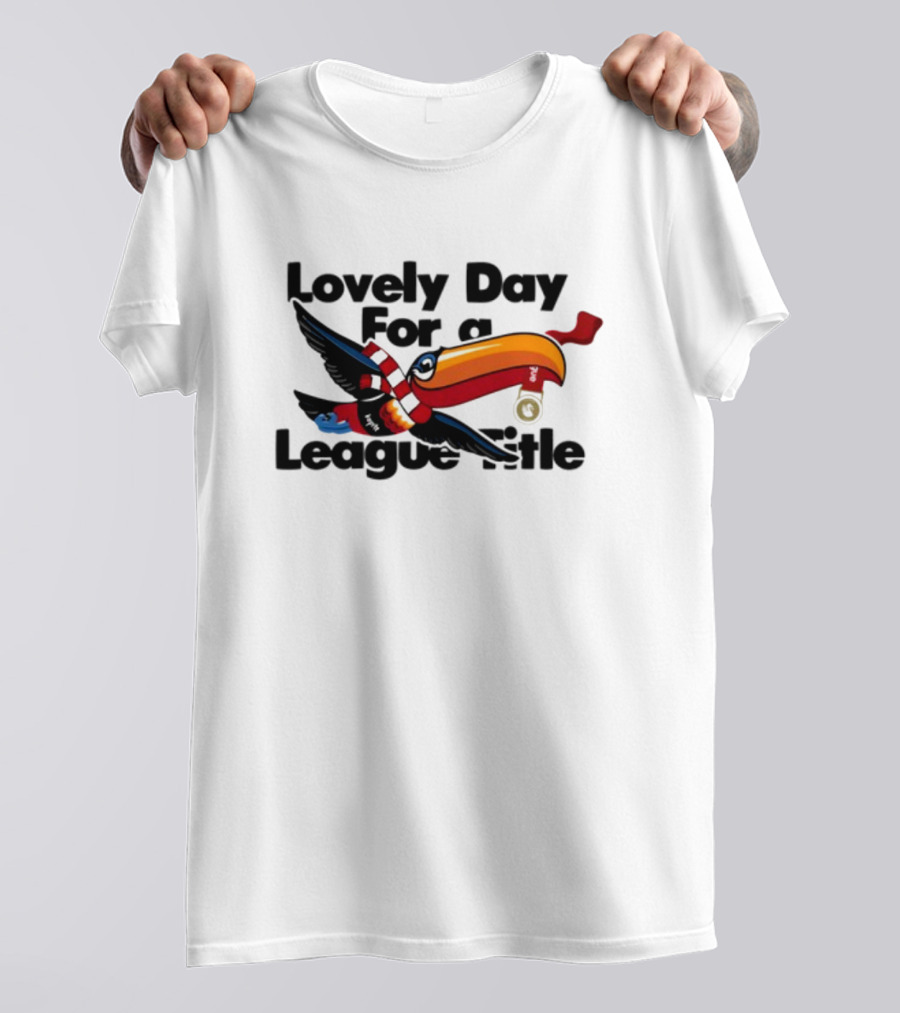 Lovely Day For A League Title Manchester United Toucan Soccer Victory T-Shirt