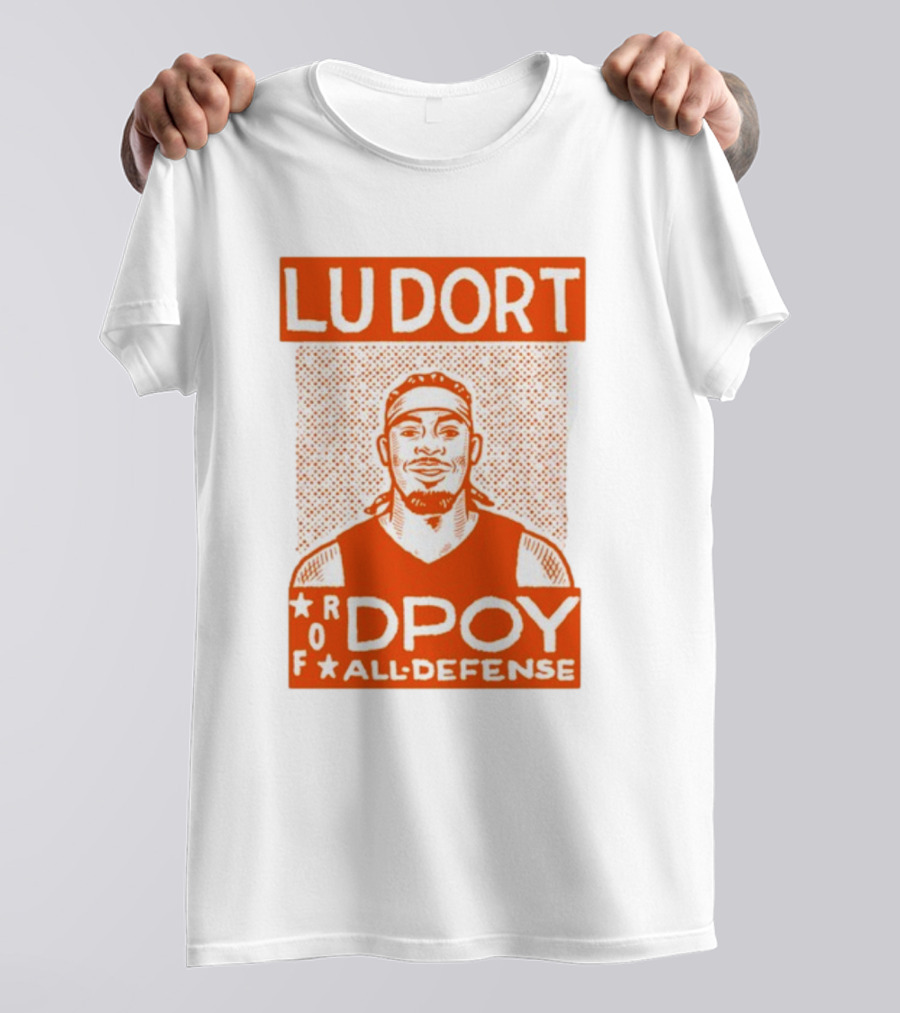 Lu Dort DPOY All Defense Recognition Graphic T-Shirt