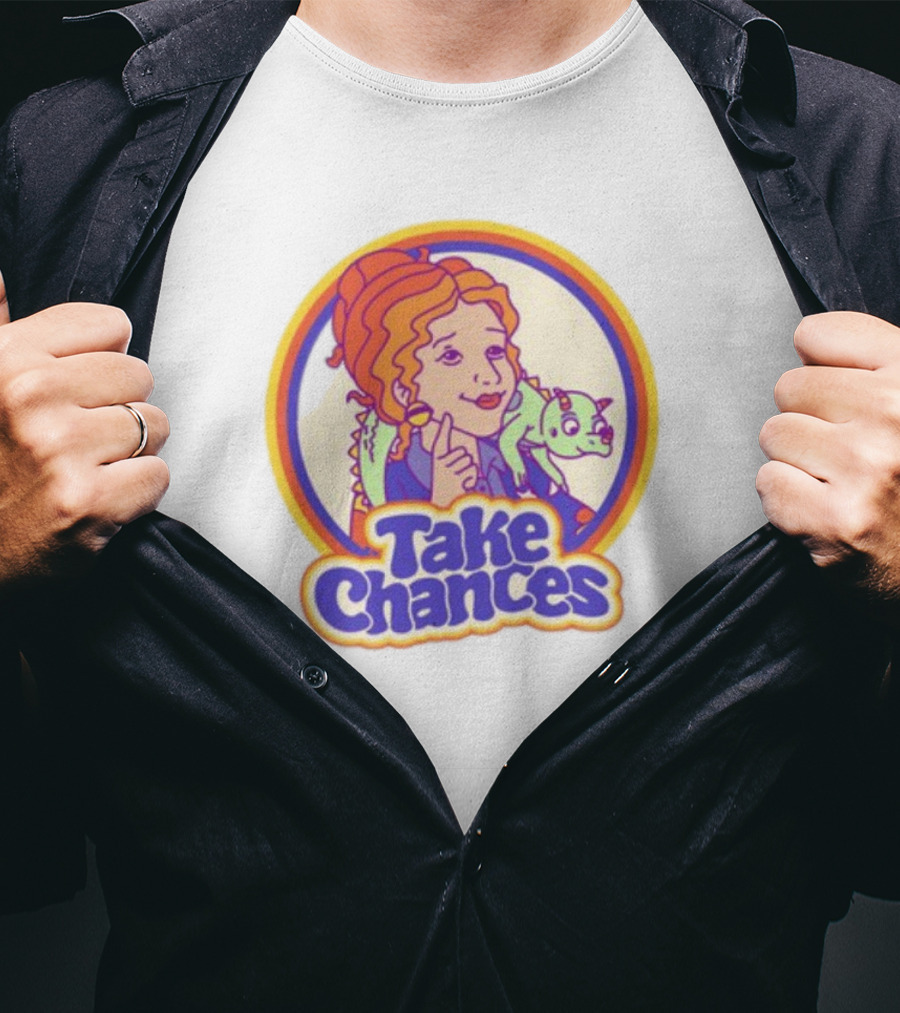 Magic School Bus Take Chances Ms. Frizzle And Liz Adventure T-Shirt