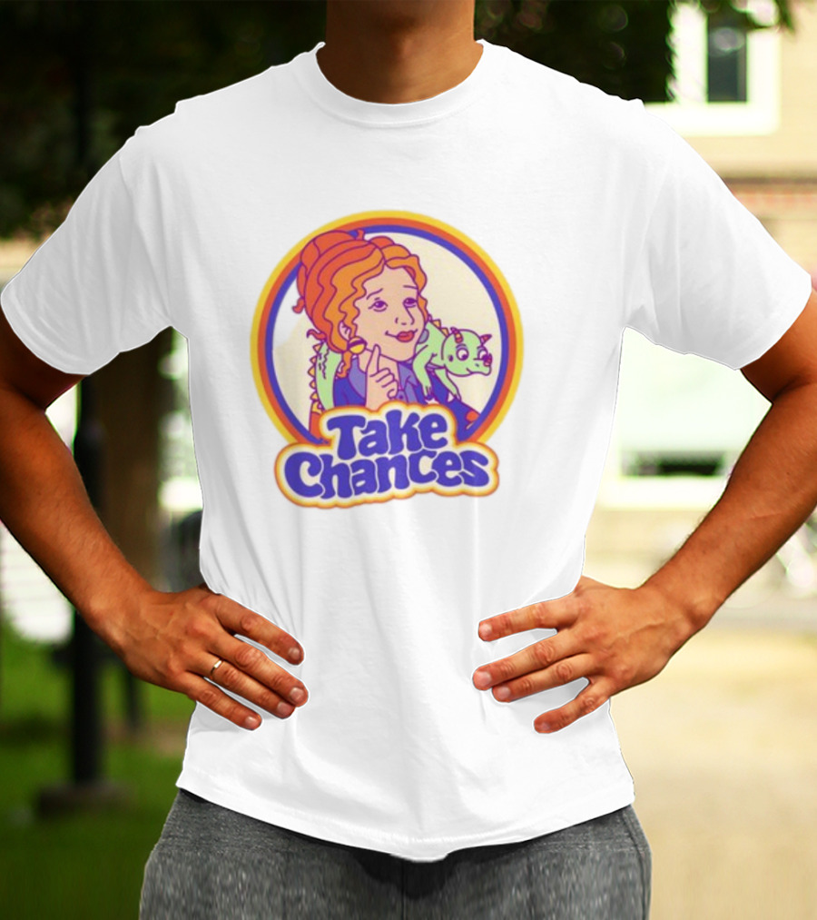 Magic School Bus Take Chances Ms. Frizzle And Liz Adventure T-Shirt