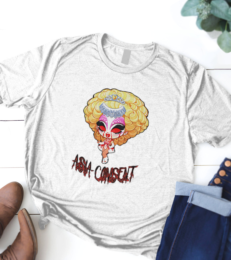 Asia Consent Doll Horror Marie Antoinette T-Shirt