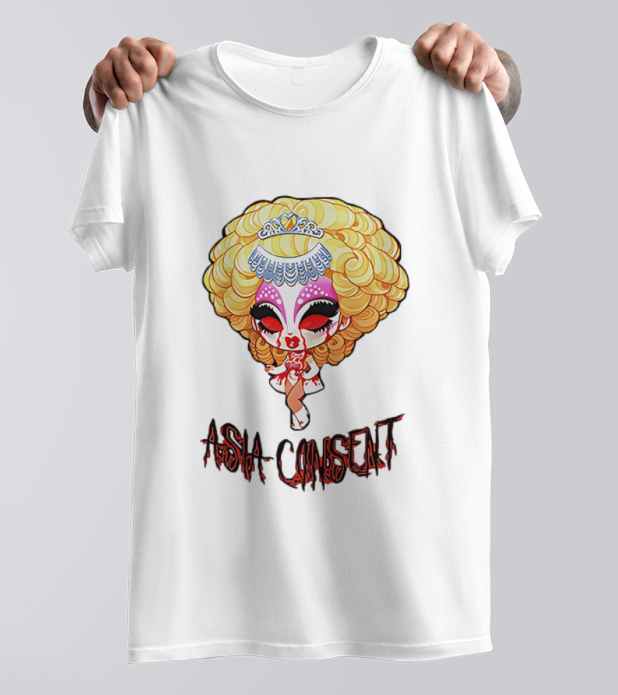 Asia Consent Doll Horror Marie Antoinette T-Shirt