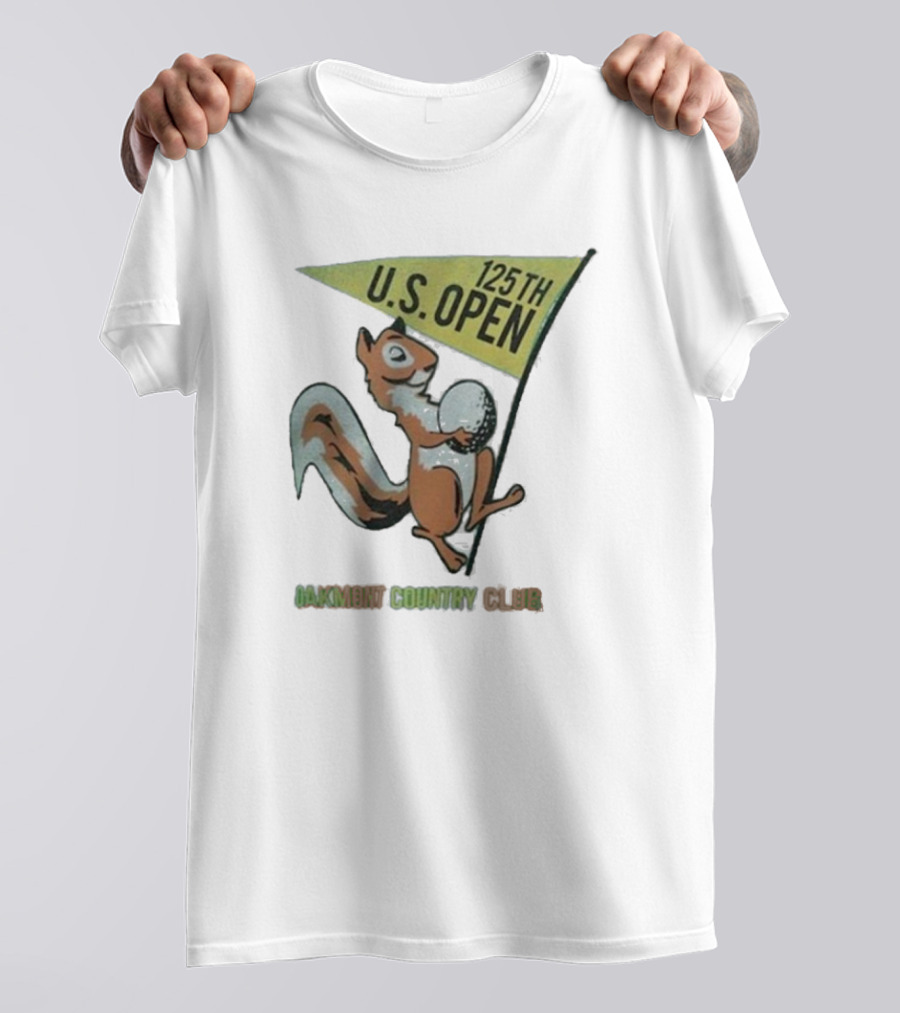 Oakmont Country Club 125TH U.S. Open Squirrel 2025 Golf T-Shirt