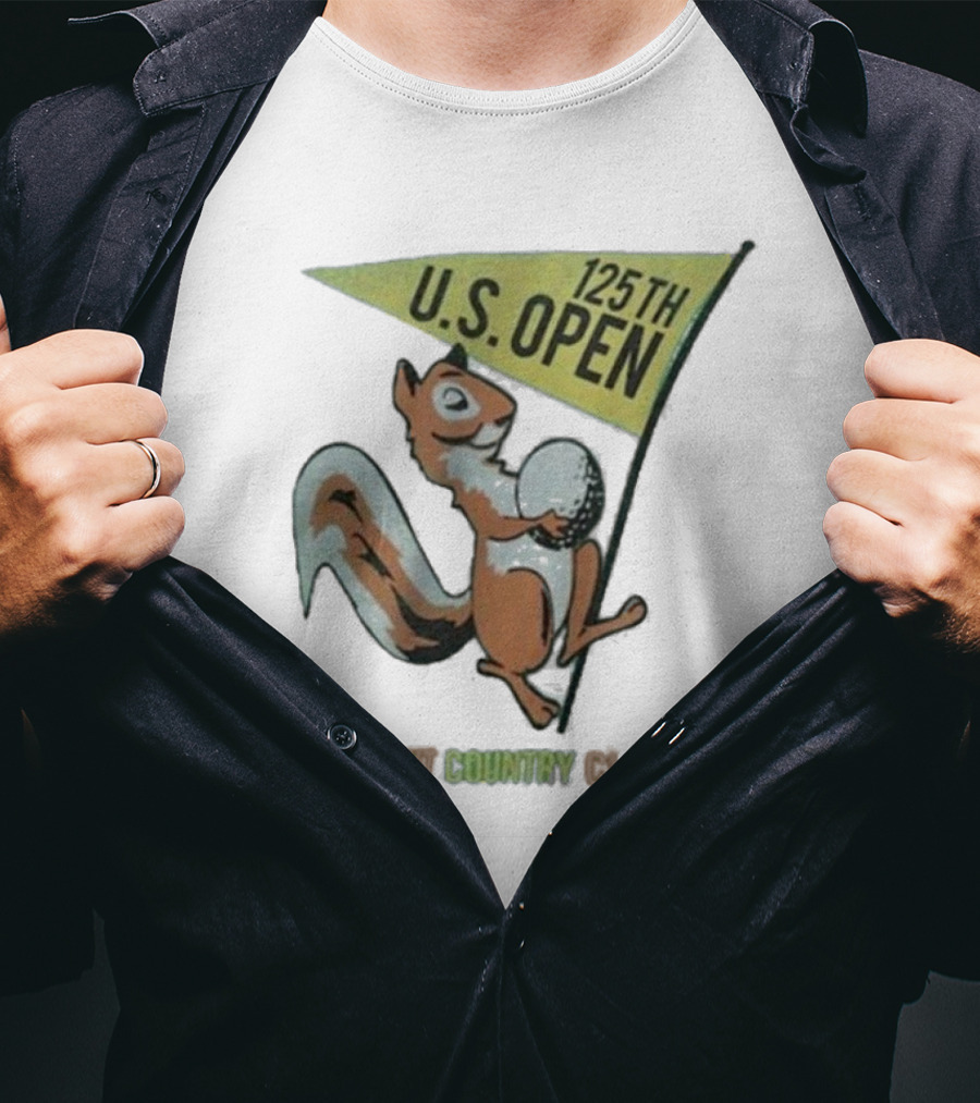 Oakmont Country Club 125TH U.S. Open Squirrel 2025 Golf T-Shirt