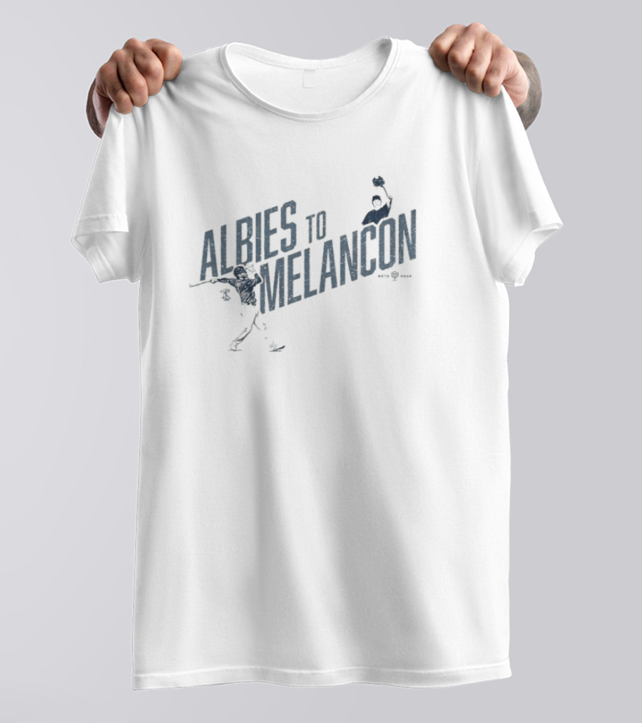 Albies To Melancon Baseball Play Action T-Shirt