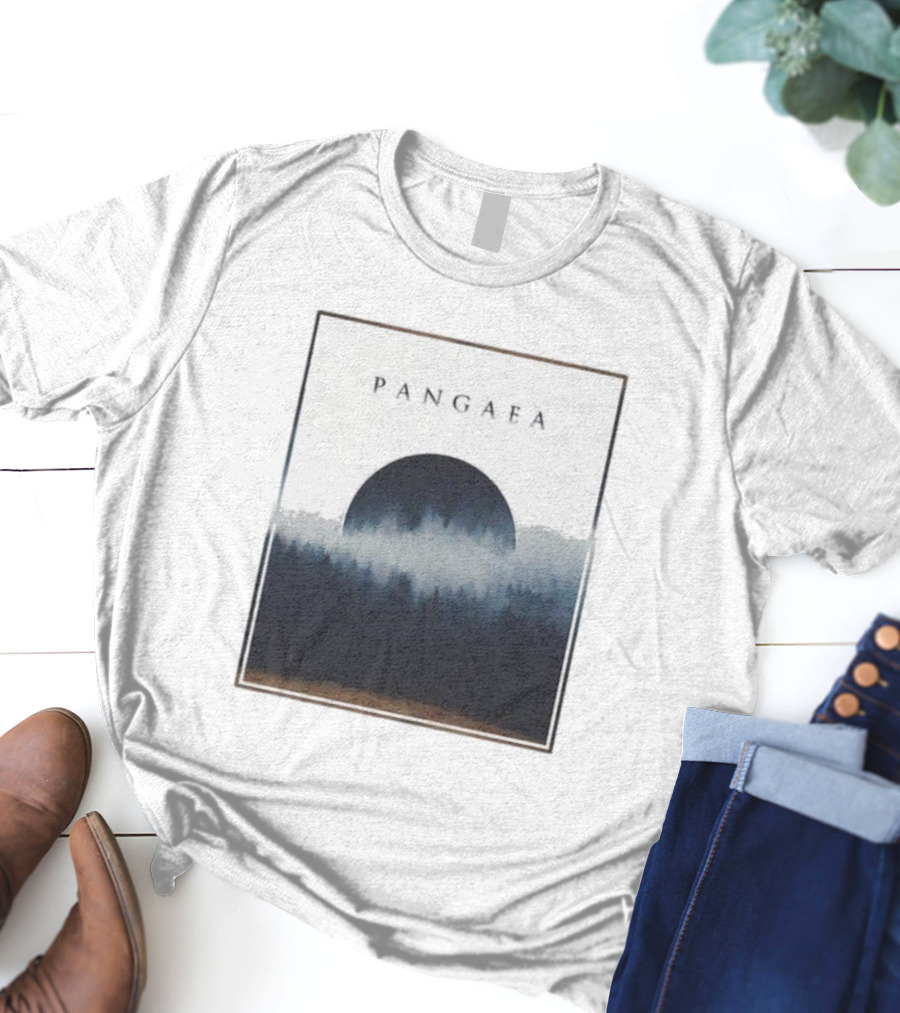 Pangaea Forest Circle Moon Mist T-Shirt