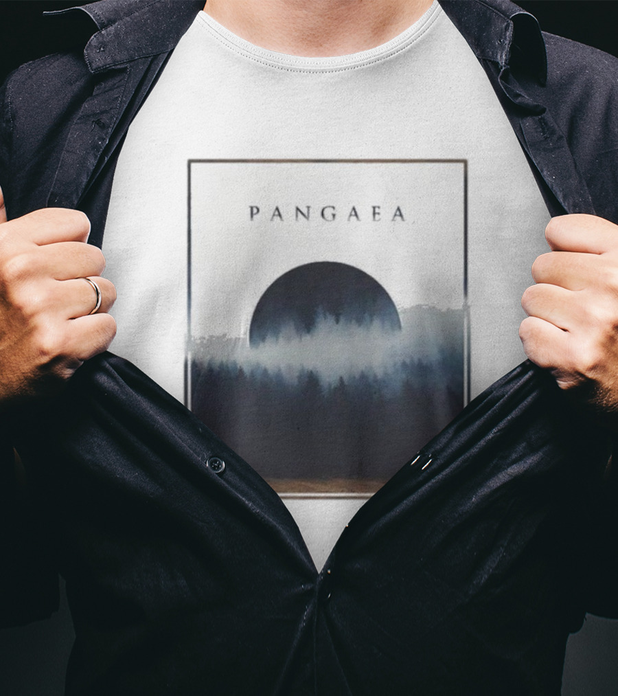 Pangaea Forest Circle Moon Mist T-Shirt
