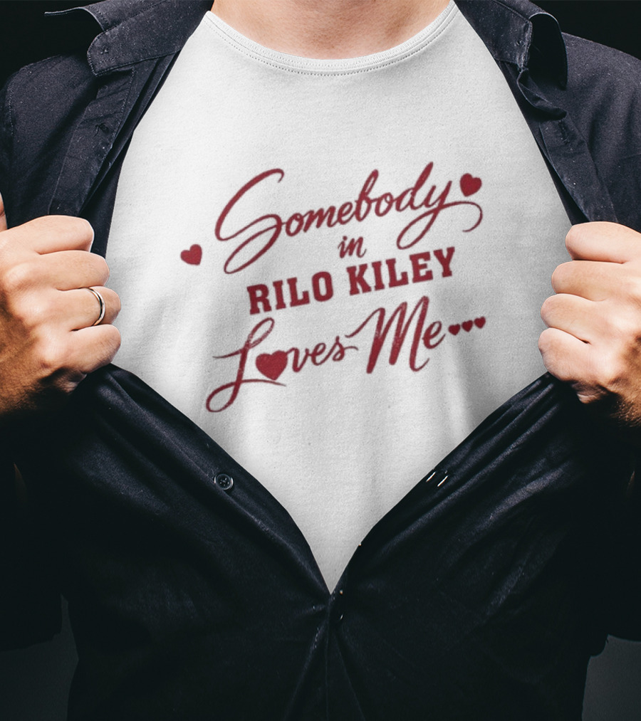 Somebody In Rilo Kiley Loves Me Heart T-Shirt