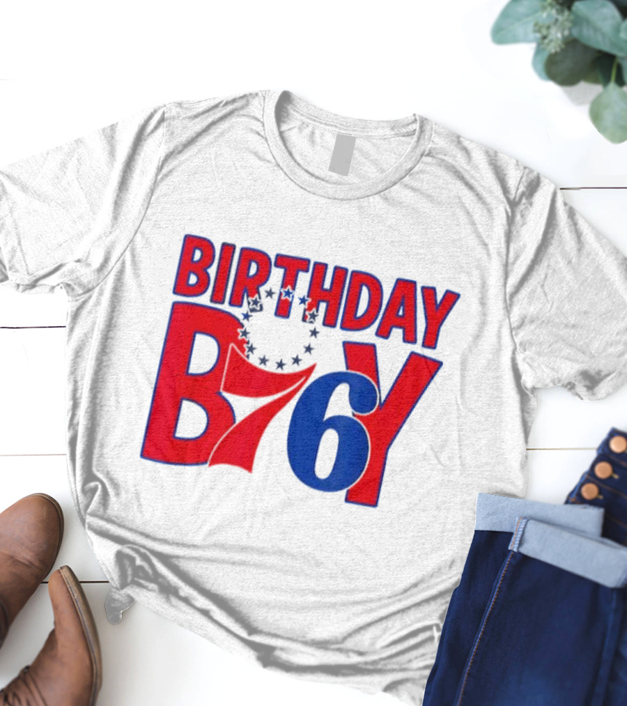 Philadelphia 76ers NBA Birthday Boy B76Y T-Shirt