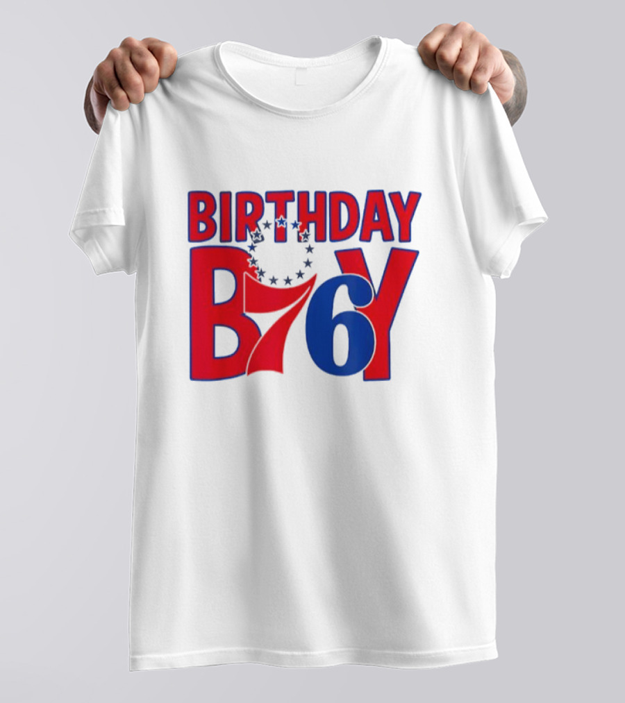 Philadelphia 76ers NBA Birthday Boy B76Y T-Shirt