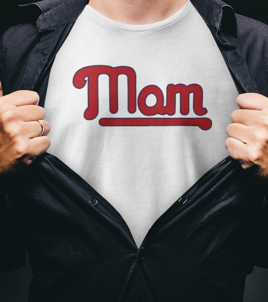 Philadelphia Phillies Mom Mother's Day Celebration T-Shirt