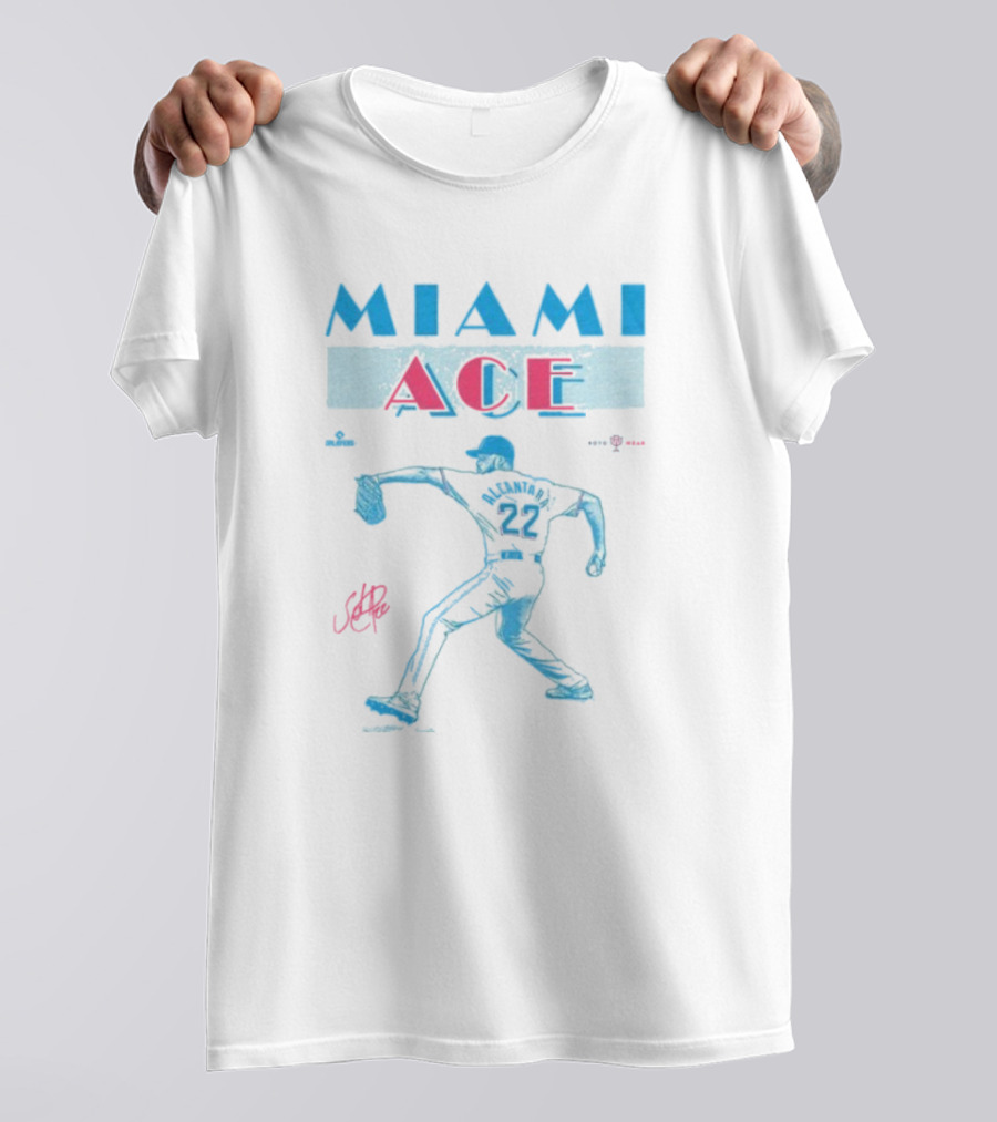 ```Sandy Alcántara 22 Miami Ace Miami Marlins``` T-Shirt