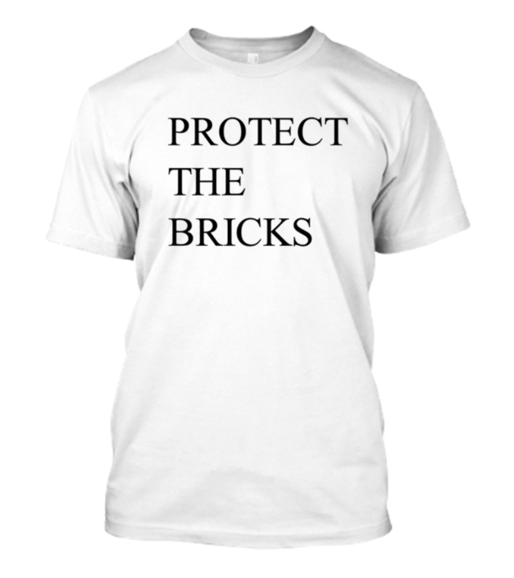 Protect The Bricks Basketball Defense Phrase T-Shirt