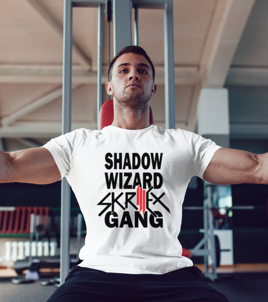 Shadow Wizard Skrillex Gang Red Brush Mark T-Shirt