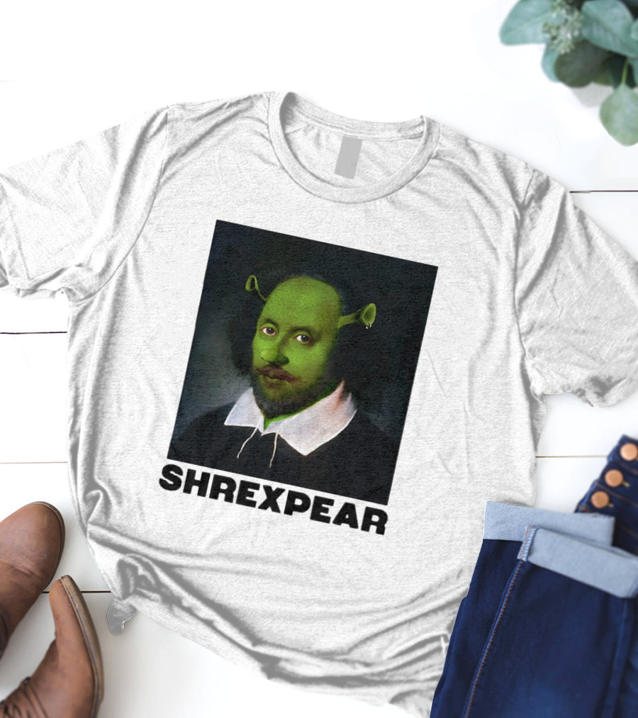 Shrek Shakespeare Shrexpear Parody Fusion T-Shirt