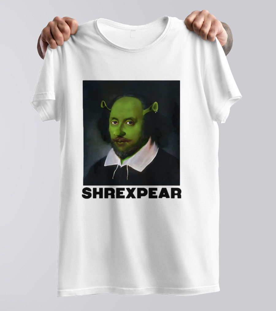 Shrek Shakespeare Shrexpear Parody Fusion T-Shirt
