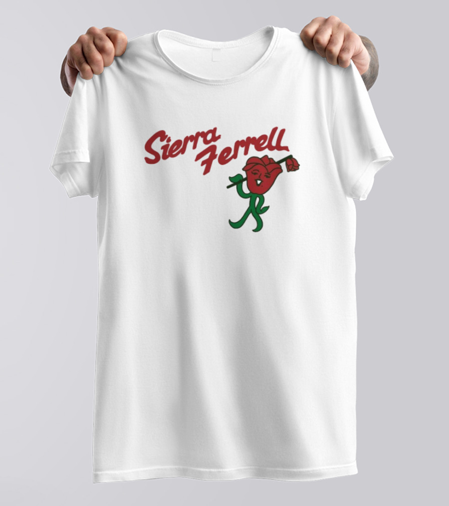Sierra Ferrell Ramblin’ Rose Walking Flower Illustration T-Shirt