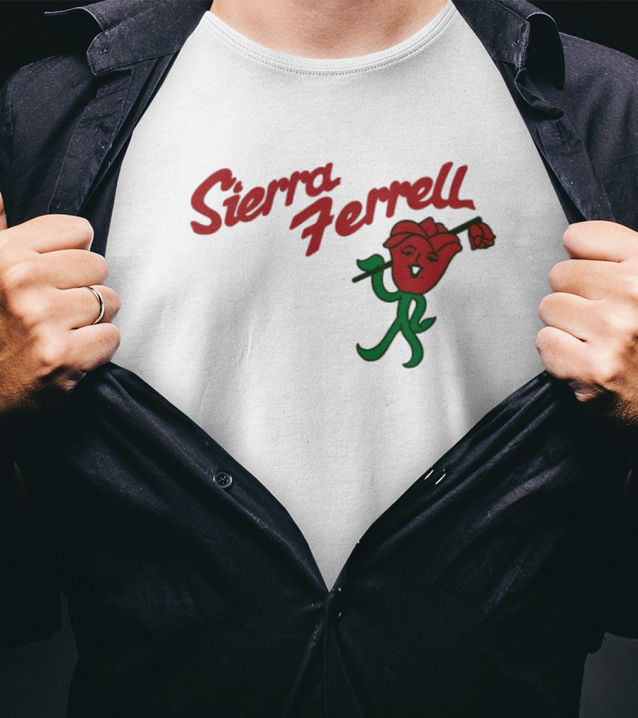 Sierra Ferrell Ramblin’ Rose Walking Flower Illustration T-Shirt